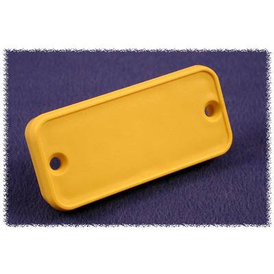 Hammond Electronics 1455PPLY-10 Endeplade (L x B x H) 8 x 120.5 x 30.5 mm ABS Gul 10 stk