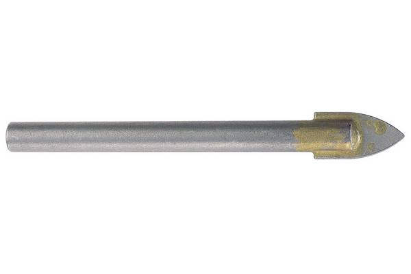 Wolfcraft 7979010 Glas- og flisebor 10 mm Samlet længde 100 mm Cylinderskaft 1 stk