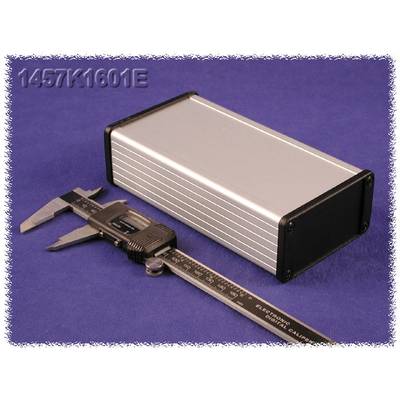 Hammond Electronics 1457K1602EBK Universalkabinet 160 x 84 x 44 Aluminium Sort 1 stk