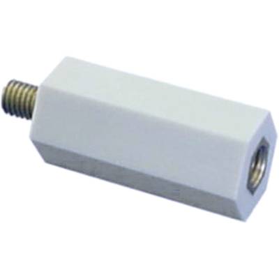 5S15 Isolerende distancebolt (L) 15 mm M5 x 7 mm Polyester , Stål verzinkt 1 stk
