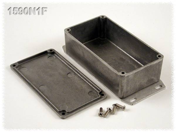 Hammond Electronics  1590N1F Universalkabinet 121.1 x 66 x 39.3  Aluminium  Natur 1 stk