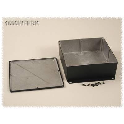 Hammond Electronics 1590WFFBK Universalkabinet 187.5 x 187.5 x 67 Aluminium Sort 1 stk