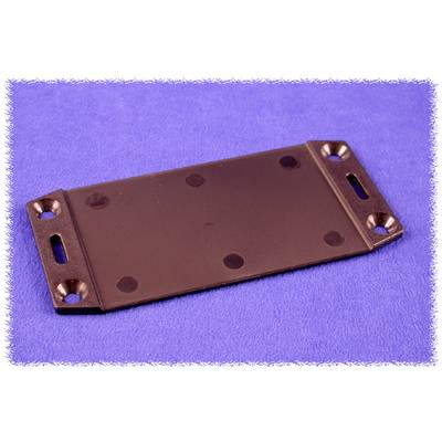 Hammond Electronics 1591FUBK Flangeplade (L x B) 145 mm x 117 mm ABS Sort 1 stk