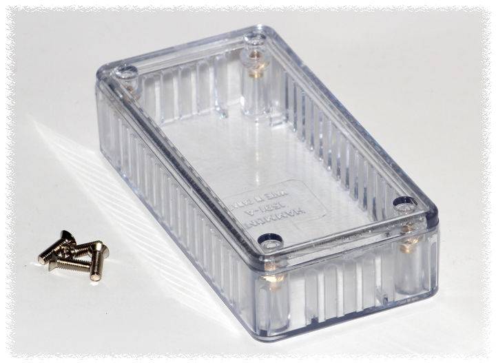 Hammond Electronics 1591ATCL Universalkabinet 100 x 50 x 25 Polykarbonat Natur 1 stk-0