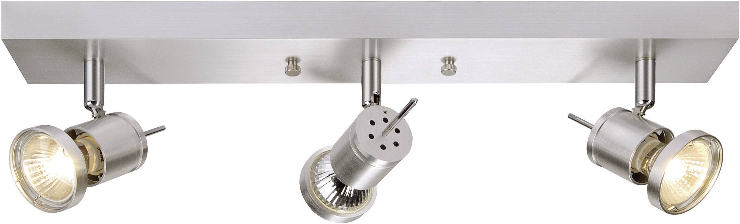 SLV Asto Spot III 147443 Loft-spotlights Halogen GU10 225 W Aluminium (børstet)