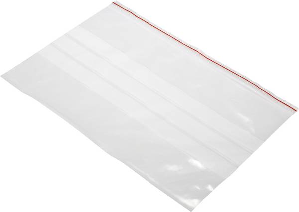 Tryklukningspose med tekstlabels (B x H) 300 mm x 200 mm Transparent Polyethylen Bag 1 stk