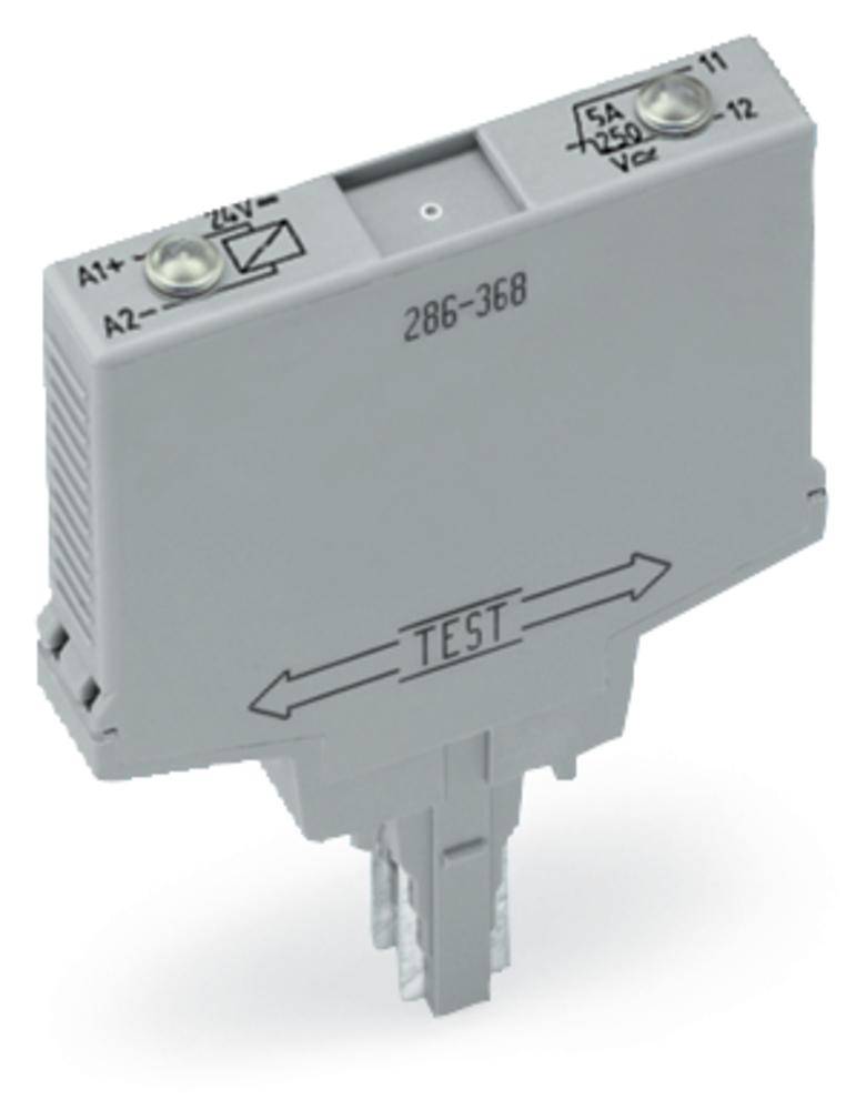 WAGO 286-368 Stikrelæ 24 V/DC 5 A 1 x brydekontakt 1 stk
