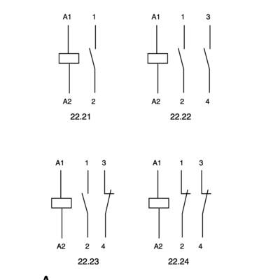 Finder 22.22.8.230.4000 Industrirelæ Nominel spænding: 230 V/AC ...