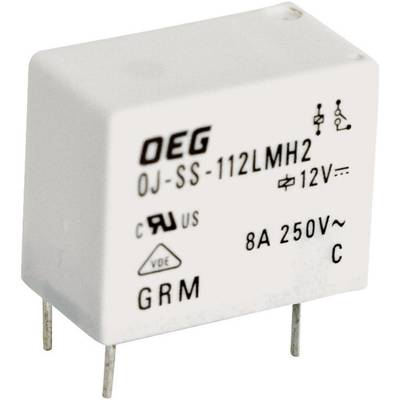 TE Connectivity OJ-SS-112LMH2,005 Printrelæ 12 V/DC 8 A 1 x ...