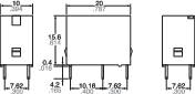 Panasonic JQ1AB24F Printrelæ 24 V/DC 5 A 1 x sluttekontakt 1 stk købe