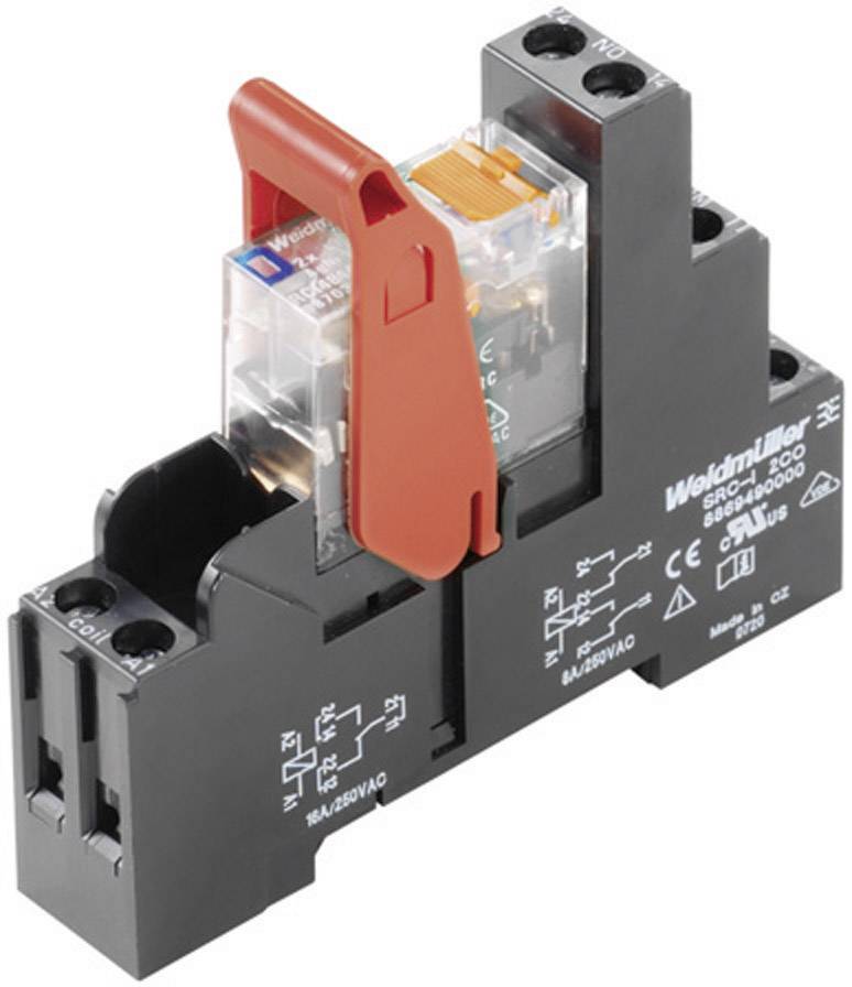 Weidmüller RCIKIT 230VAC 1CO LD/PB Relækomponent Nominel spænding: 230 V/AC Brydestrøm (max.): 16 A 1 x skiftekontakt 1 stk