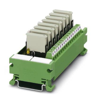Phoenix Contact Relæprintplade bestykket 1 stk UM 45- 8RM/MR-G24/1/PLC 1 x sluttekontakt 24 V/DC