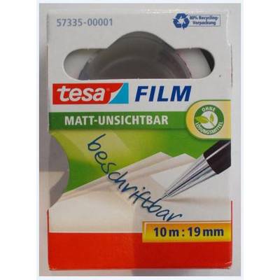 tesa 57335-00001-01 Tape Invisible Transparent (L x B) 10 m x 19 mm 1 stk