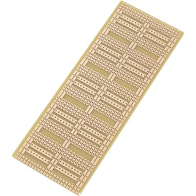 TRU COMPONENTS SU527181 IC-printplade Hårdt papir (L x B) 60 mm x 160 mm 35 µm Rastermål 2.54 mm Indhold 1 stk