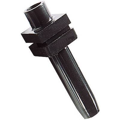 HellermannTyton H321-PVC-BK-T1 Knækbeskyttelsestylle Monteringshul: 8.5 mm Klemme-diameter (max.): 6 mm PVC Sort 1 stk
