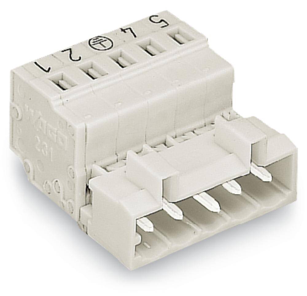 WAGO Stiftliste (standard) 2060 Samlet antal poler 10 Rastermål: 5 mm 721-610/018-000 50 stk