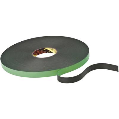 3M 9508B 9508B19 Dobbeltsidet tape 9508 B Sort (L x B) 66 m x 19 mm 1 stk