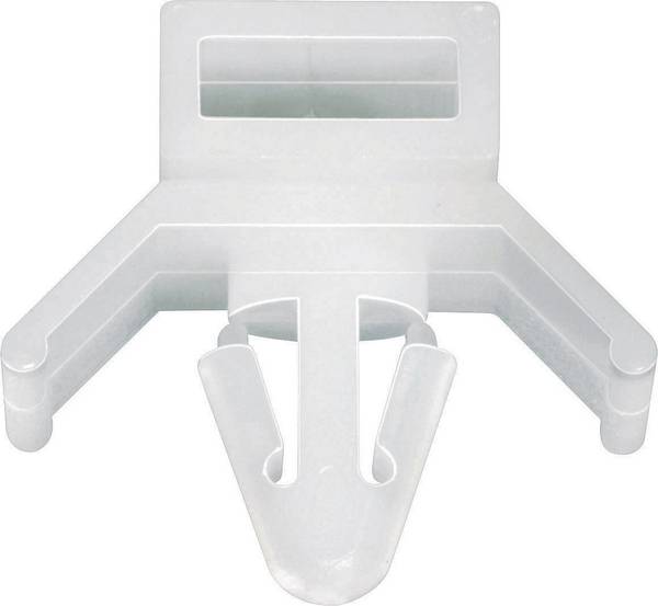 TRU COMPONENTS TC-PHC-8203 Kabelholder  1593075 Bundt-Ø-område 21.30 mm (max)  Med lamelfod Natur 1 stk