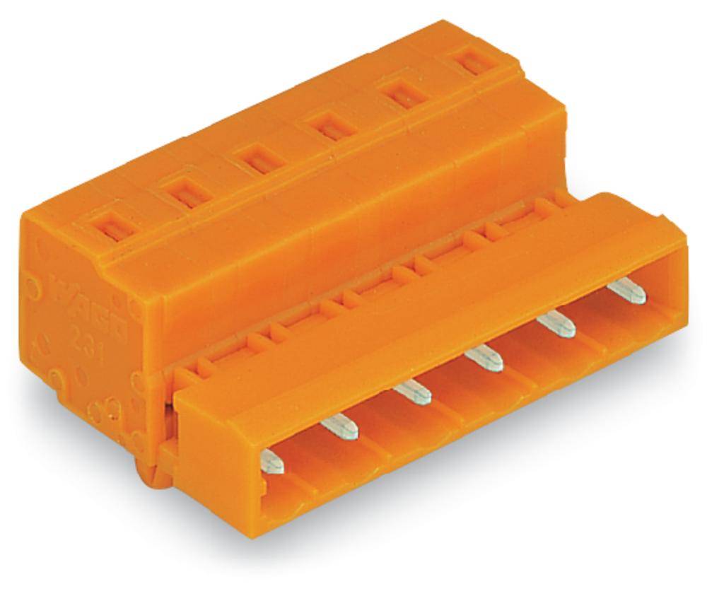 WAGO Stiftliste (standard) 2081 Samlet antal poler 10 Rastermål: 7.62 mm 731-640/018-000 25 stk
