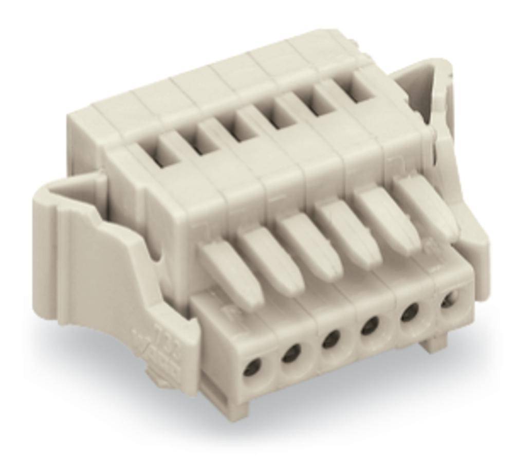WAGO Tilslutningskabinet-kabel 733 Samlet antal poler 12 Rastermål: 2.50 mm 733-112/037-000 50 stk