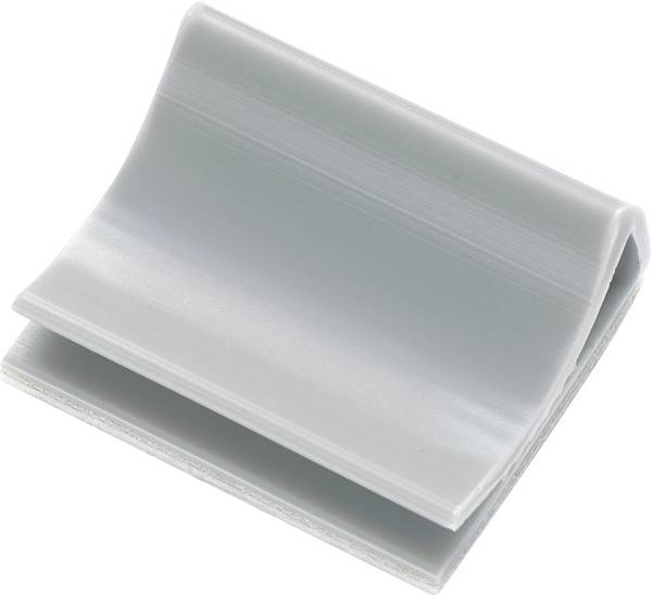 TRU COMPONENTS FCC-28 Fastgørelsessokkel  1572128   Til fladbåndskabel Lysegrå 1 stk