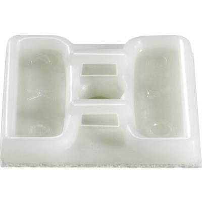TRU COMPONENTS TC-HCR103203 Fastgørelsessokkel Selvklæbende 1593047 Bundt-Ø-område 4.40 mm (max) 4-dobbelt indfletning S