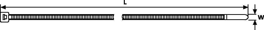 Diagram over en cylindrisk fjederstang med markeringerne D og L samt diametrene D og d. Fremstilling af struktur og form.