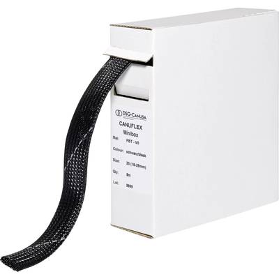 DSG Canusa 8694012952 Strømpeflexslange Sort PBT 11 til 17 mm 10 m