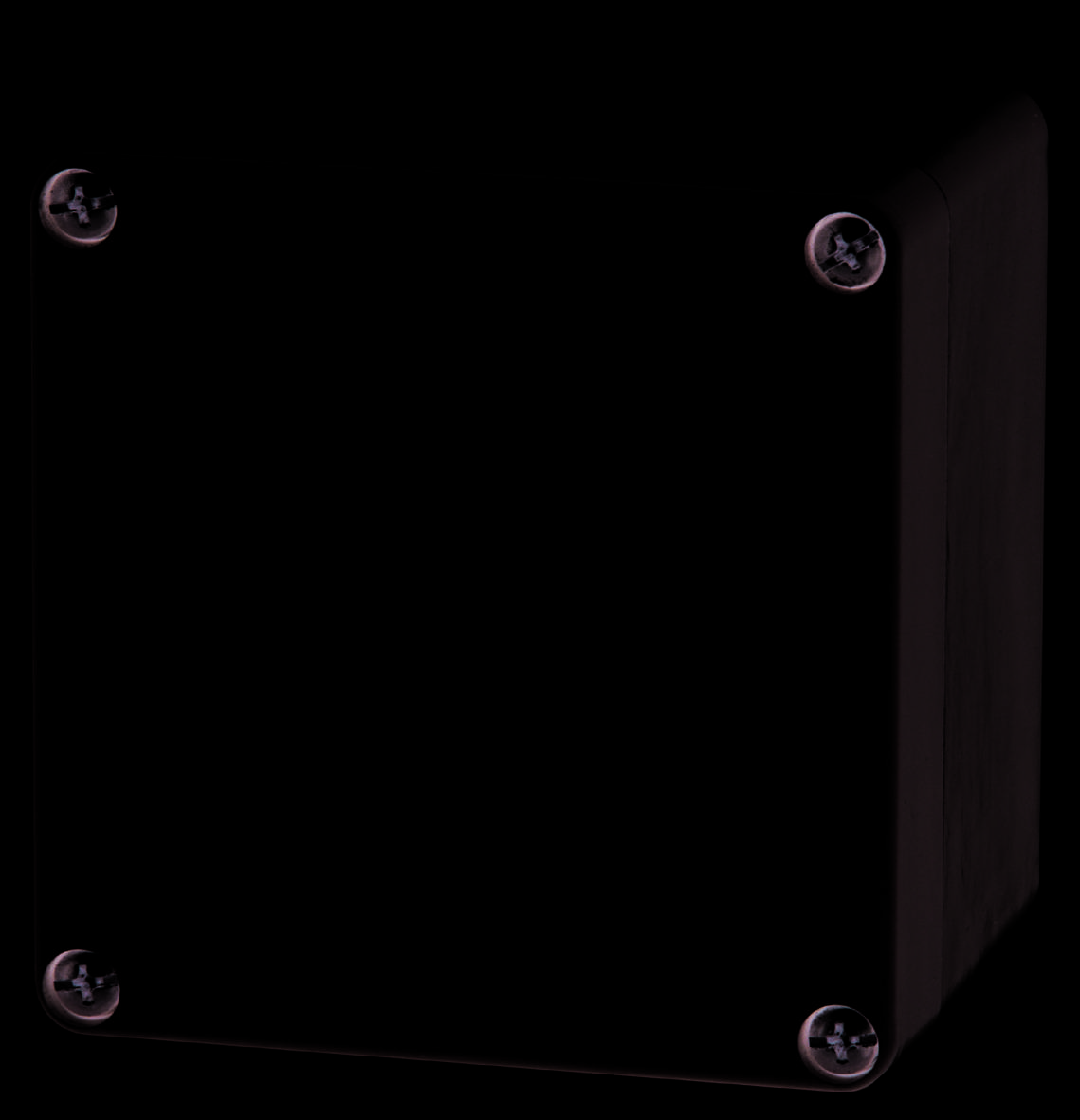 Fibox P 121209 7094220 Universalkabinet 120 x 122 x 90 Polyester Sølvgrå (RAL 7001) 1 stk