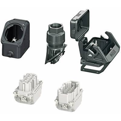 Phoenix Contact HC-EVO-B10PT-BWSC-HL-M25-PLRBK Stik-sæt med Push-In-tilslutning Indhold: 1 stk