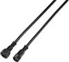 TRU COMPONENTS 558381 Rundstik konfektioneret Stik, lige, Tilslutning, lige Samlet poltal: 4 1 stk