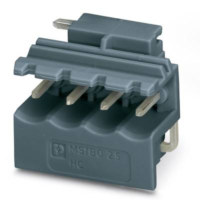 Phoenix Contact Stiftkabinet-printplade MSTBO Samlet antal poler 4 Rastermål: 5 mm 2853161 50 stk