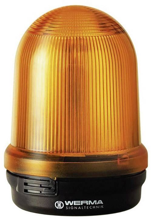 Werma Signaltechnik Signalpære LED 829.350.55 829.350.55 Gul Konstant lys, Blinklys 24 V/DC-0