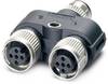 Phoenix Contact 1403627 Sensor-/Aktor-Verteiler ARC adapter M12 Adapter, Y-form Pol-tal (RJ): 3 5 stk