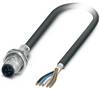 Phoenix Contact 1419409 Sensor- /aktor-stikforbinder til indbygning M12 Stik, indbygning 1.00 m Pol-tal (RJ): 5 1 stk