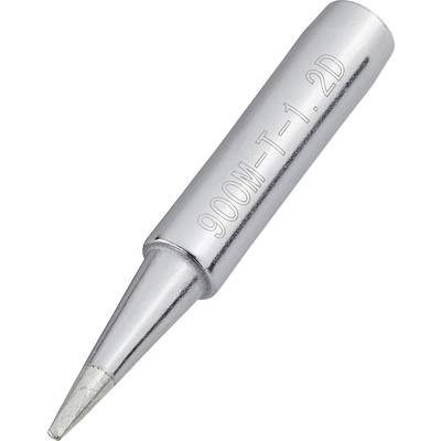 TOOLCRAFT Loddespids Mejselform Spidsstørrelse 1.2 mm Spids-længde 17 mm Indhold 1 stk