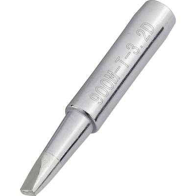 TOOLCRAFT Loddespids Mejselform Spidsstørrelse 3.2 mm Spids-længde 17 mm Indhold 1 stk