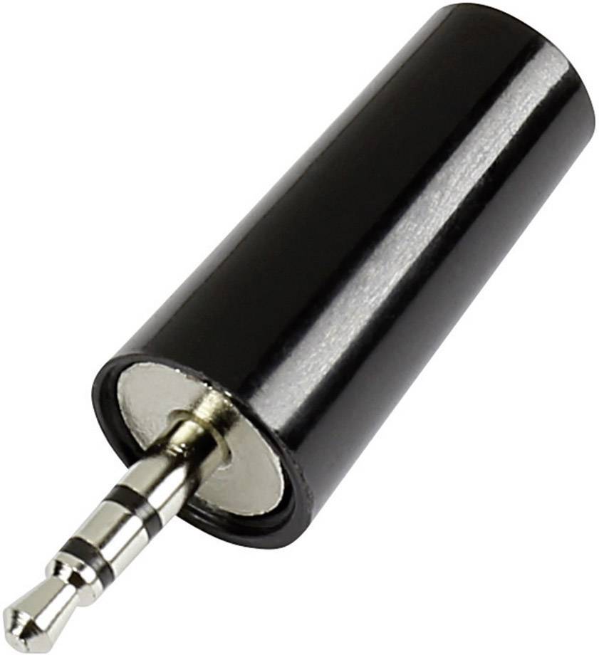 TRU COMPONENTS 1572329 Jack-stik 2,5 mm Stik, lige Poltal: 3 Stereo Sort 1 stk