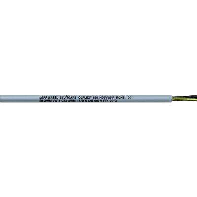 LAPP ÖLFLEX® 150 QUATTRO Styreledning 4 G 1 mm² Grå 15204/1 Metervare