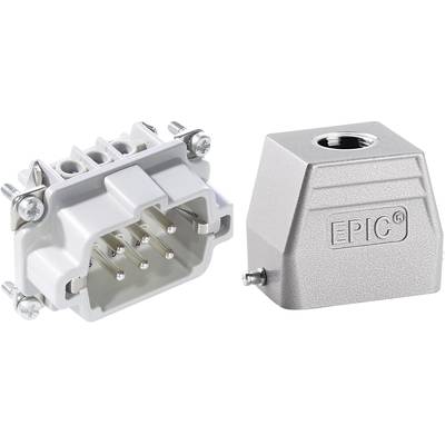 LAPP Stik-sæt EPIC®KIT H-BE 6 75009635 6 + PE Skruer 1 Set