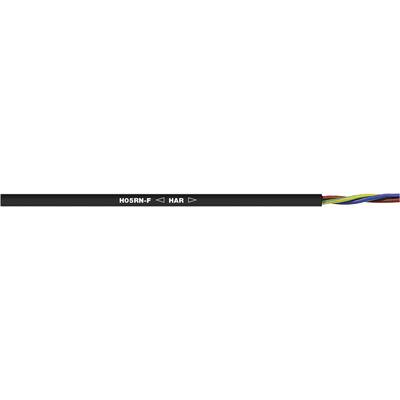 LAPP 1600253/1 Gummikabel H05RN-F 3 x 1 mm² Sort Metervare