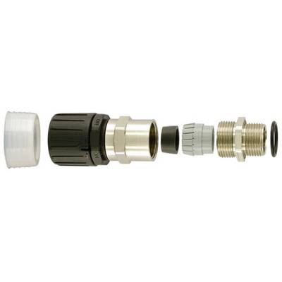 HellermannTyton 166-22100 HGL13-SCG-M16 Slangeforskruning Sort 9.80 mm Lige 1 stk