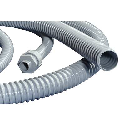 HellermannTyton 166-40002 PSR16 Bølgerør Grå 12 mm Metervare