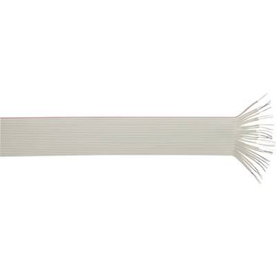 LAPP 49900048 Fladkabler Rastermål: 1.27 mm 25 x 0.09 mm² Grå Metervare