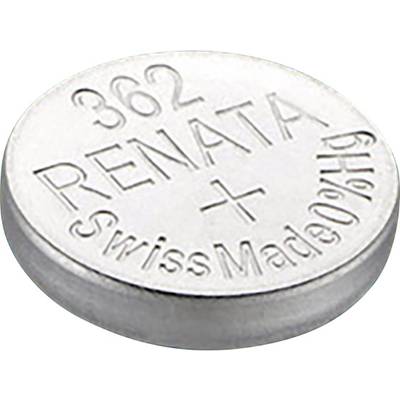 Renata Knapcellebatteri 362 1.55 V 1 stk 23 mAh Sølvoxid SR58