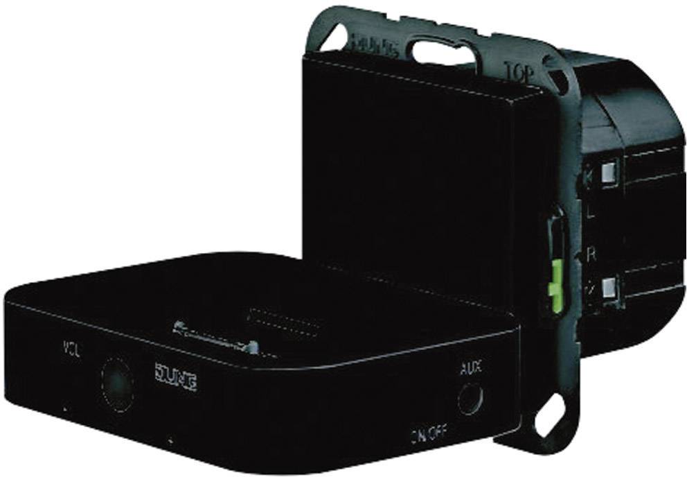 Jung Indsats Dockingstation LS 990, AS 500, CD 500, LS design, LS plus, FD design, A 500, A Plus, A Creation, CD plus, SL 500 Sort MCA100SW 1 stk
