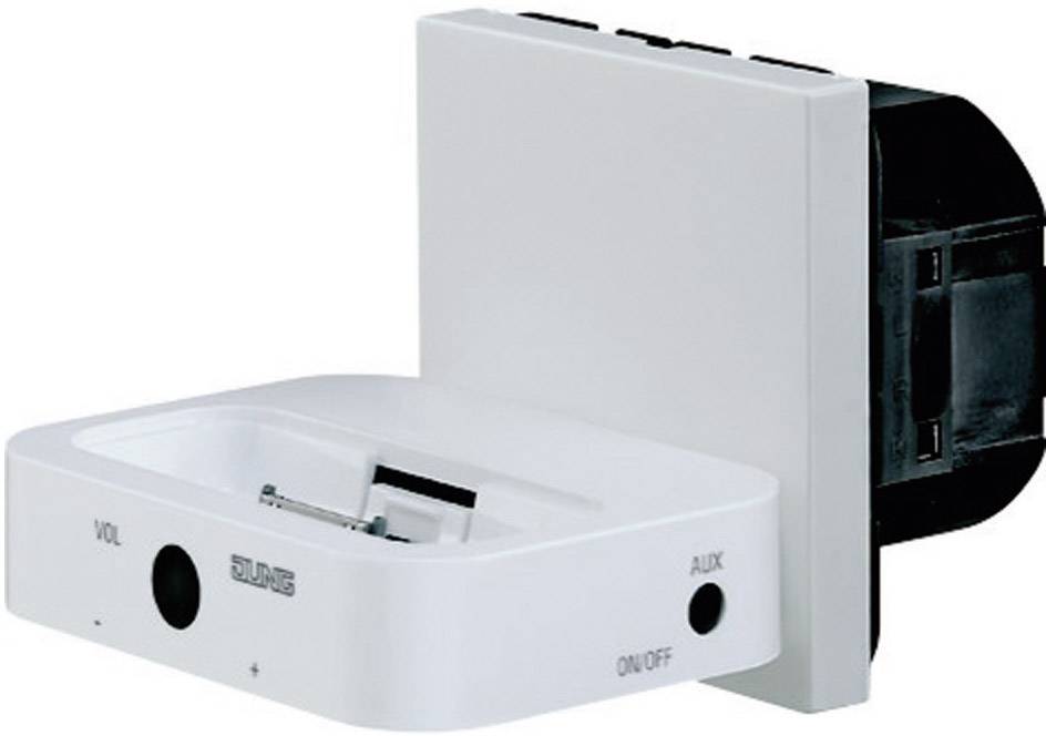 Jung Indsats Dockingstation LS 990, AS 500, CD 500, LS design, LS plus, FD design, A 500, A Plus, A Creation, CD plus, SL 500 Sølv MCAL100-L