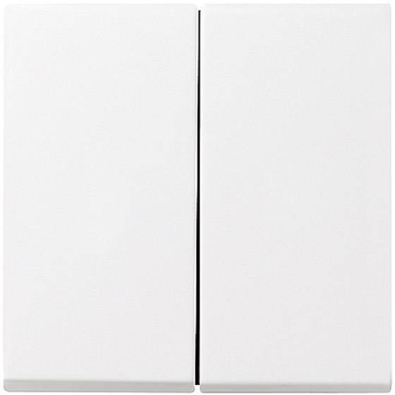 GIRA Afdækning Seriekontakt System 55, Standard 55, E2, Event, Event Klar, Event Opak, Esprit, ClassiX Klar hvid, Mat 1 stk