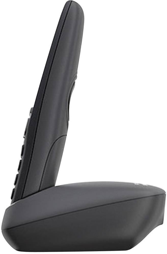 Vertikal ergonomisk mus set fra siden, viser form til håndstøtte og knapper placeret på siderne.