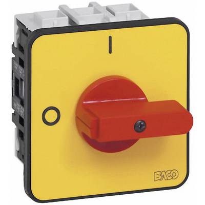 BACO 172202 Lastafbryder 50 A 1 x 90 ° Gul, Rød 1 stk